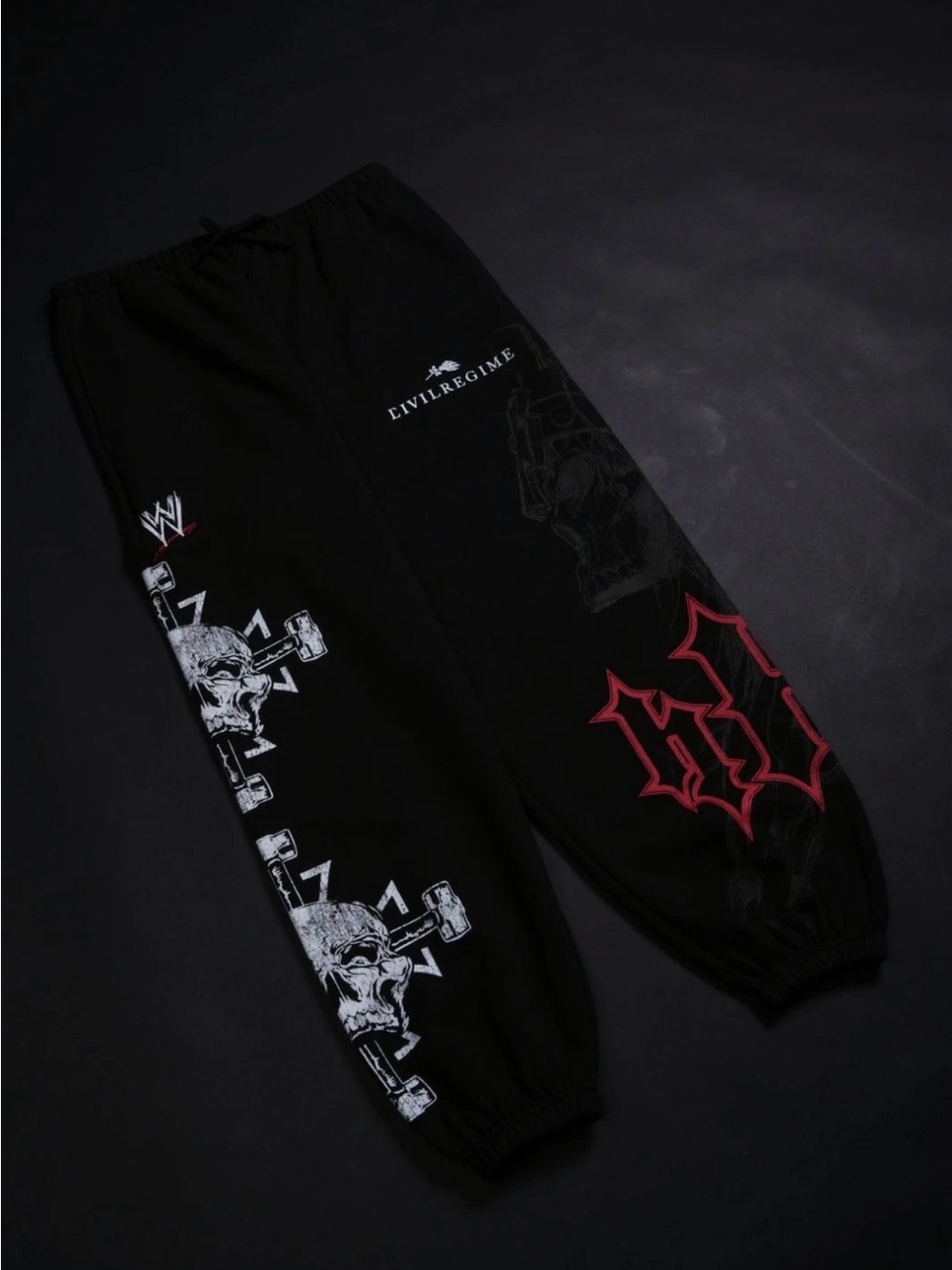 Darc Sport Civil Regime WWE Triple H Iron Disciple Sweatpants size large